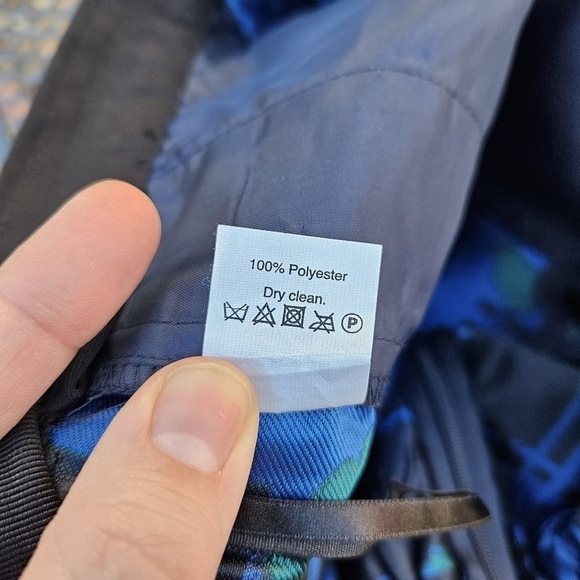 J. Crew Factory plaid floral jacquard a-line skirt with pockets size 4 - Picture 4 of 6